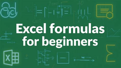 Image result for Basic Formulas of Excel