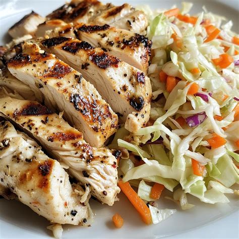 30-Minute Cabbage and Carrot Slaw with Grilled Chicken You'll Crave ...