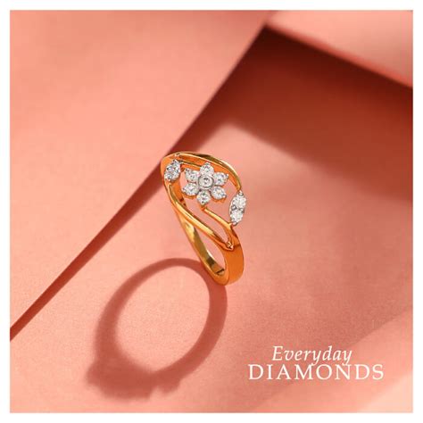 Buy Real Diamond Ring Online | Real Diamond Ring by Manubhai.