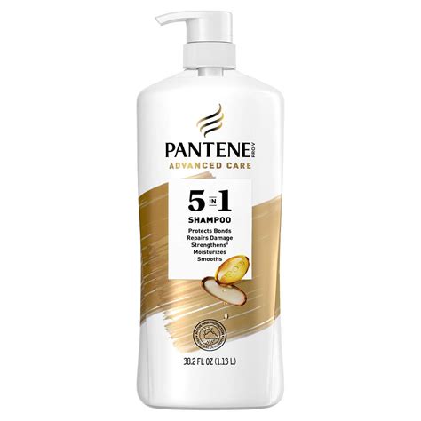 Amazon.com : Pantene Advanced Care Shampoo 5 in 1 Pro-vitamin B5 ...