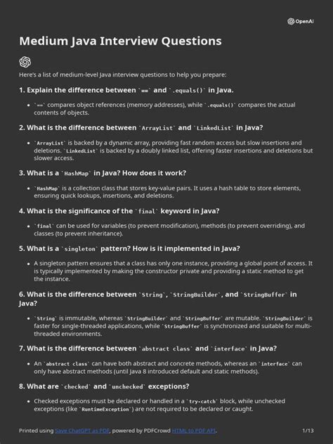 Image result for Java Intermediate Interview Questions