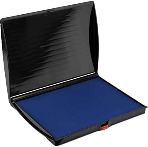 Large Premium Blue Ink Stamp Pad - 5" by 7" - Quality Felt Pad : Amazon ...
