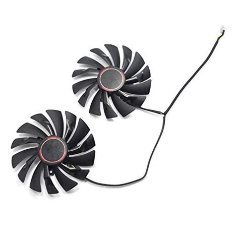 THE WHITE SHOP Graphics Card Cooling Fan Replacement for MSI GTX 1080 ...