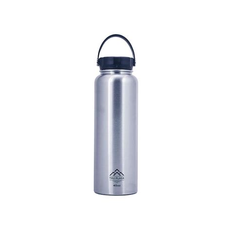 Tru Flask 40-fl oz Stainless Steel Water Bottle in the Water Bottles ...
