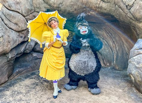 RARE Character Alert: We Met Jane From 'Tarzan' at Disney's Animal ...