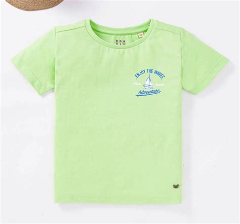 Ed-a-Mamma Sustainable Boys Aop Cotton Tee