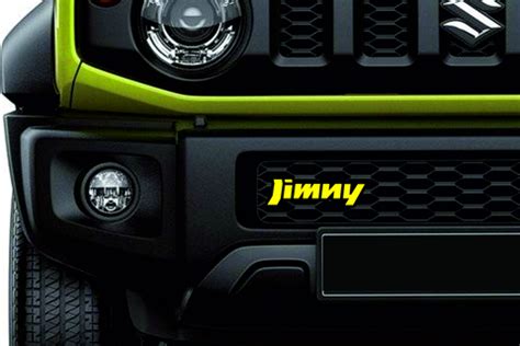 Suzuki Jimny Radiator grille emblem with Jimny logo – decoinfabric