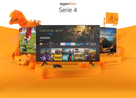 Ti presentiamo Amazon Fire TV Serie 4, Smart TV in 4K UHD, guarda la TV ...