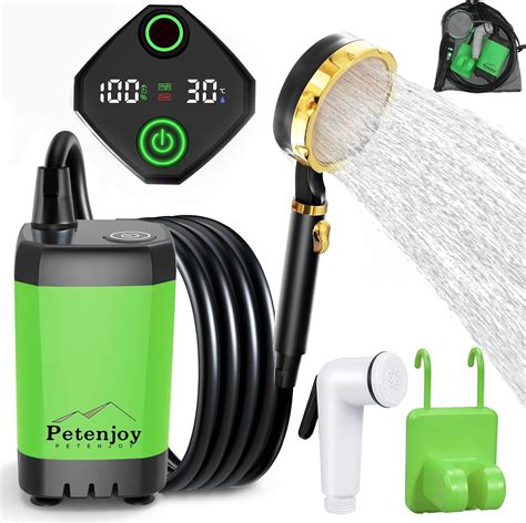 Amazon.com: Upgrade Camping Shower,Portable Camp Shower,Portable ...