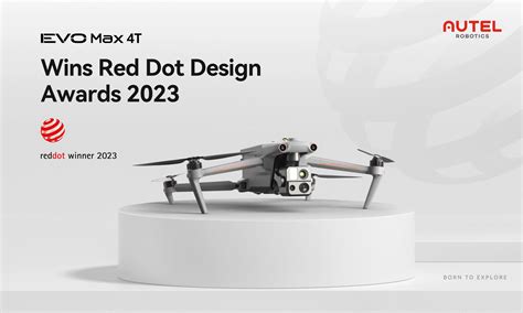 Autel Robotics EVO Max 4T Wins Red Dot Design Awards 2023