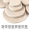 URBANFIX Chair Leg Floor Protector - 80 Pieces, Furniture Felt Pads ...