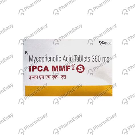 Buy Mmf S 360 MG Tablet (15) Online at Flat 15% OFF | PharmEasy