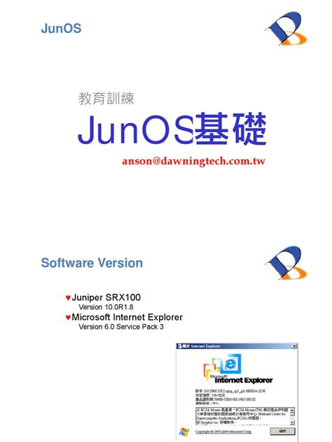 Junos Python Script Example 的图像结果