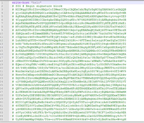 Securing PowerShell Scripts 的图像结果