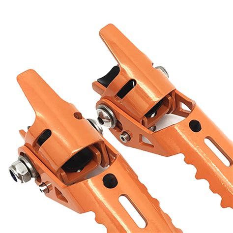 CALANDIS 2Pcs Motorcycle Highway Front Foot Pegs Footrests For R1200Gs ...