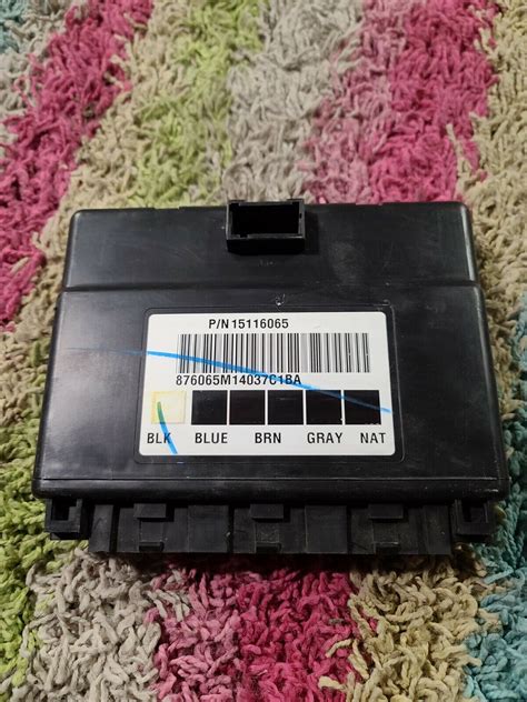 Image result for 2005 Chevy Silverado Body Control Module