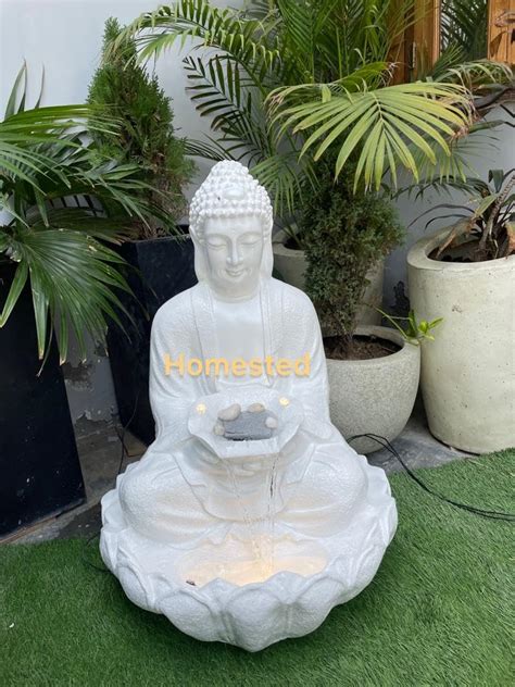 Homestead Decore Solution Blessing Buddha Fountain for Home Decor ...