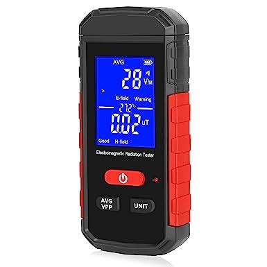 EMF Meter, Electromagnetic Radiation Tester, EMF Detector, Handheld ...