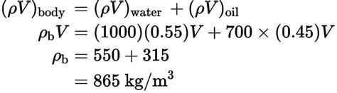 The large vessel shown in the figure contains oil and water. A body is ...