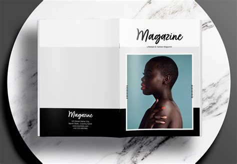 Free InDesign Modern Magazine Layout Template