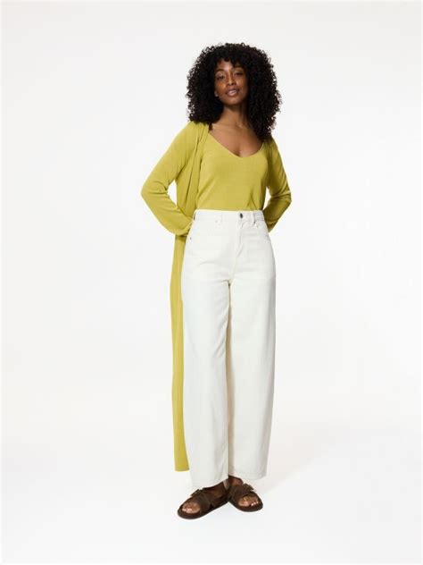 Knitted viscose rich top Color yellow green - RESERVED - 965KL-71X