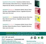 gud gum Natural Plastic Free Chewing Gum- Mini Pack of 4 flavours ...