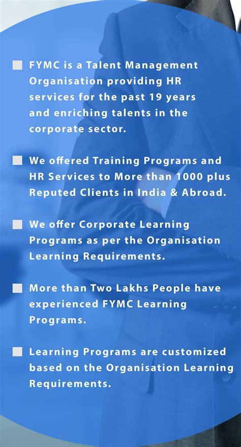FYMC Training Programs