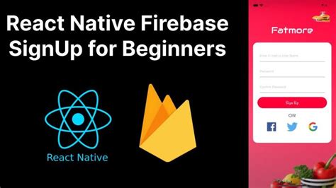 Image result for React Native Firebase Authentication Tech Tutorials