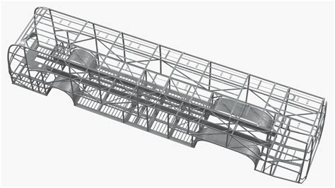 Bus Frame Structure 3D model | 3D Molier International