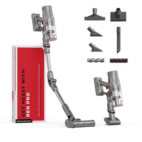 NUUK REN PRO Stick Cordless Vacuum Cleaner | 2X More Suction, 34kPa ...