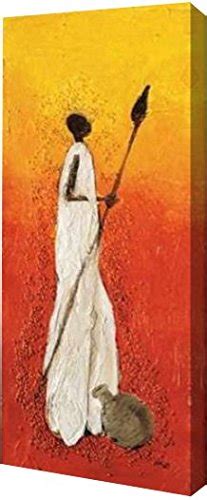 Buy PrintArt GW-POD-63-MLV054-9x20 "African fighter 1-3" by Hedy ...