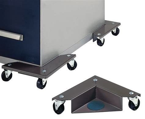 Base Antiumidità Frigorifero Base Regolabile DEWEL Per Lavatrice E Frigorifero - Supporto Antiumidità 45-67cm Ruote Lavatrice - Foto 6