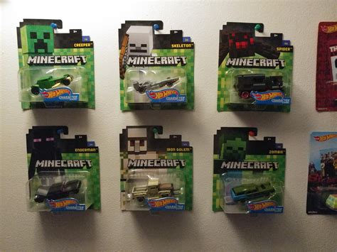 Found these limited edition Minecraft Hotwheels today. The attention to ...