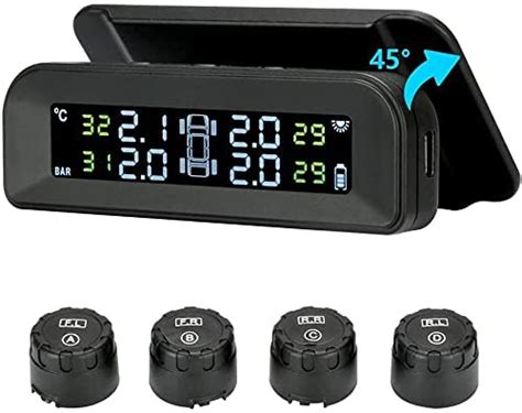Skyshop® Solar C-260 Windshield TPMS Car Tire Pressure Monitoring ...