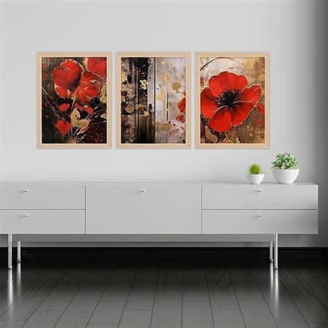 Gamya Aesthetic Wall Decor Scenery Floral Paintings For Living Room ...