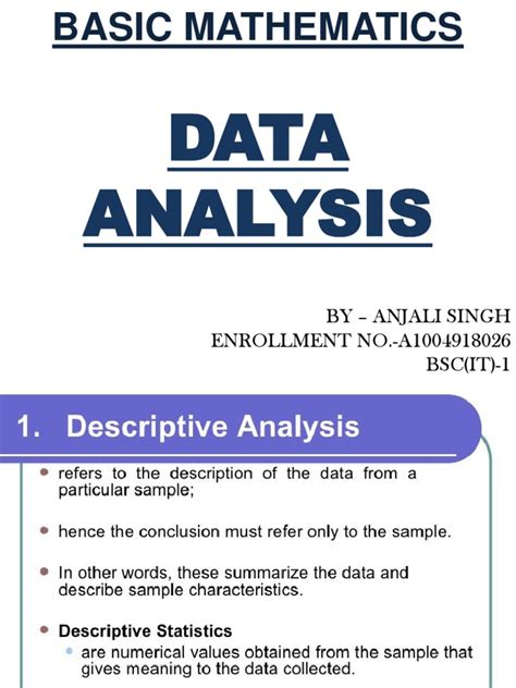 Image result for Data Analysis Definition Math
