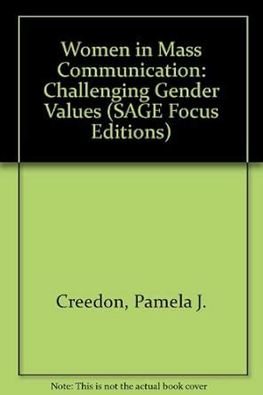 Buy Women in Mass Communication: Challenging Gender Values (SAGE Focus ...