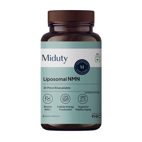 Miduty Liposomal NMN Supplement | Increase Energy levels, Metabolism ...