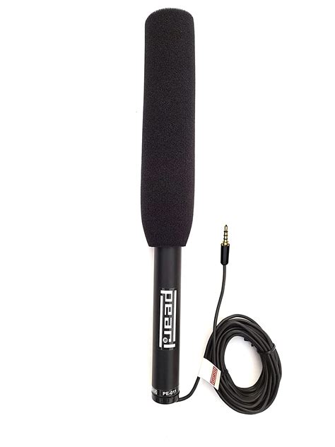Pearl (PE-011) Shotgun Media Mic | Reporter Microphone | Interview Mic ...