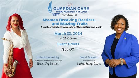 Women Breaking Barriers - GUARDIAN CARE NURSING AND REHABILITATION CENTER