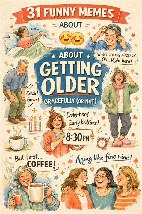 31 Funny Memes About Getting Old & Ageing