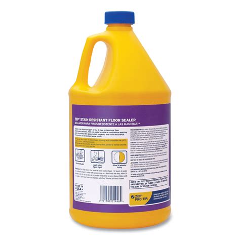 Stain Resistant Floor Sealer, 1 gal Bottle – New England Industrial Supply