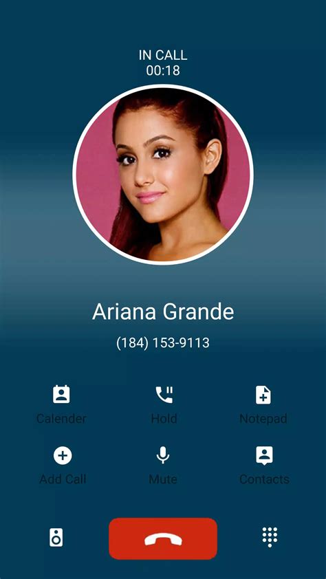 Ariana Grande Number Call