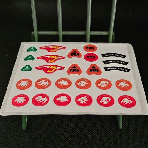 Advance Averazer and Striker + 12 Bit Beast emblem MS Sticker ...