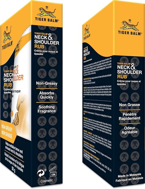 Buy Tiger Balm Neck & Shoulder Rub Boost Extra Strength Warm Pain ...