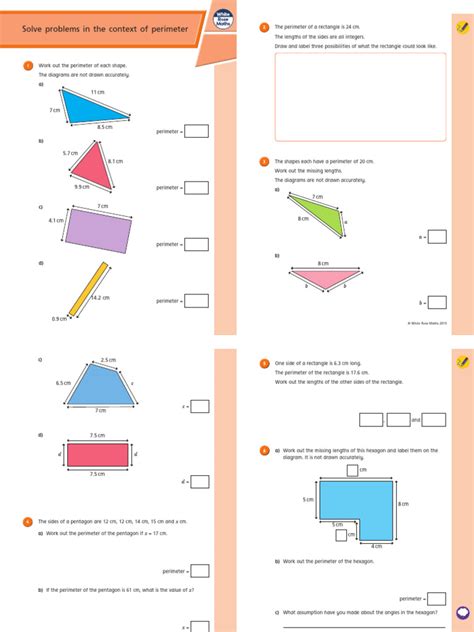 Image result for Perimeter Math Problem