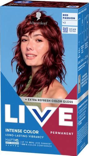 Schwarzkopf LIVE Intense Color 43 Red Passion | lyko.com