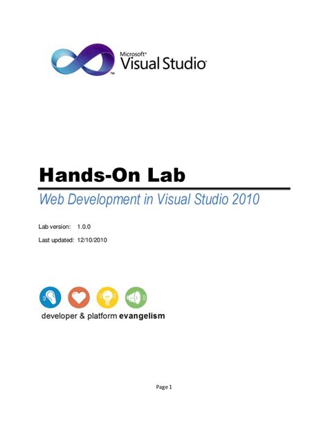Image result for Visual Studio 2010 Lesson 1