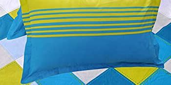 Huesland by Ahmedabad Cotton 144 TC Cotton Bedsheet for Double Bed with ...