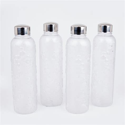 Buy Corsica Set of 4 Fridge Water Bottles - 950ml from Corsica by Home ...